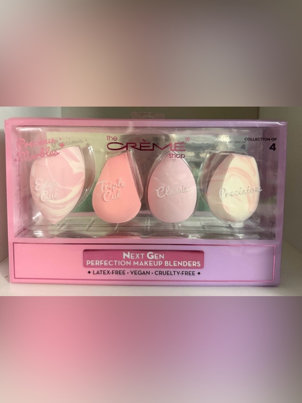 The Crème Shop Next Gen Perfection Makeup Blenders - Pink Mix